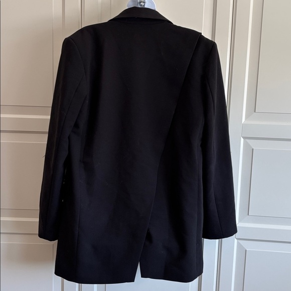 Bardot Women's Elegant Oversize   Black Blazer Size Small Formal Party Wear - Picture 6 of 15